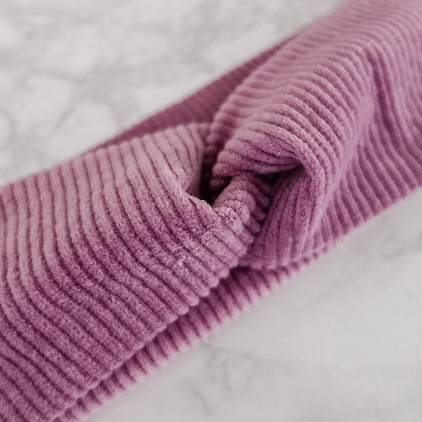 Cord Haarband TWIST | WINTER | flieder