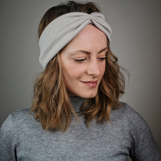 Haarband | BOHO BOW & TWIST | WINTER | puder