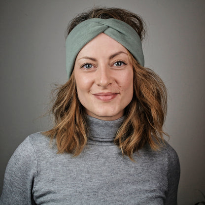 Haarband | BOHO BOW & TWIST | WINTER | olive