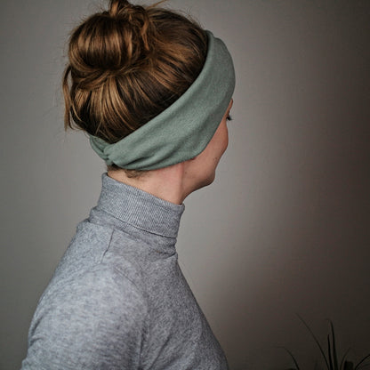 Haarband | BOHO BOW & TWIST | WINTER | olive