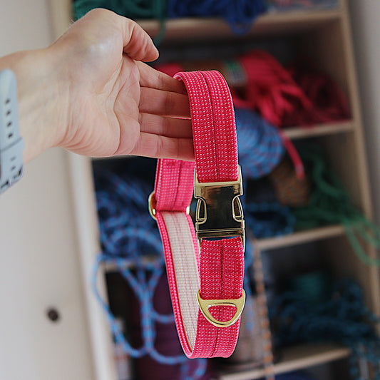 Kletterseil Halsband | rosa pink